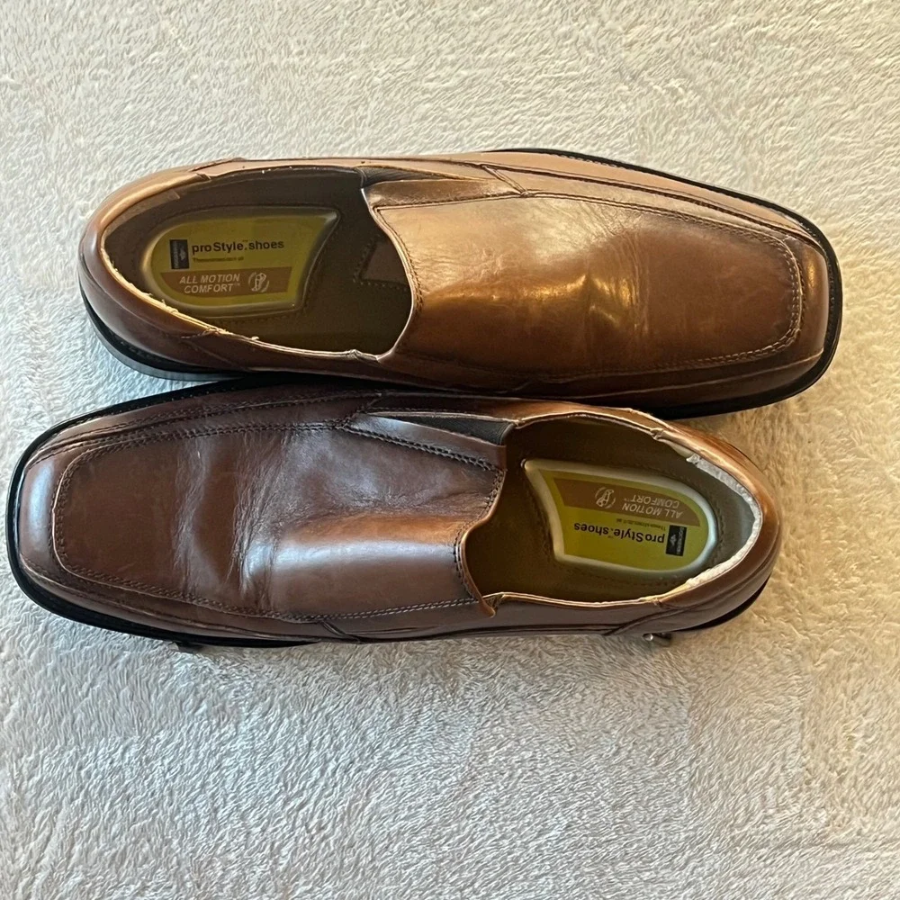 Dockers ProStyle Shoes Mens Slip On‎ Loafers Comfort Dress Shoes Brown
